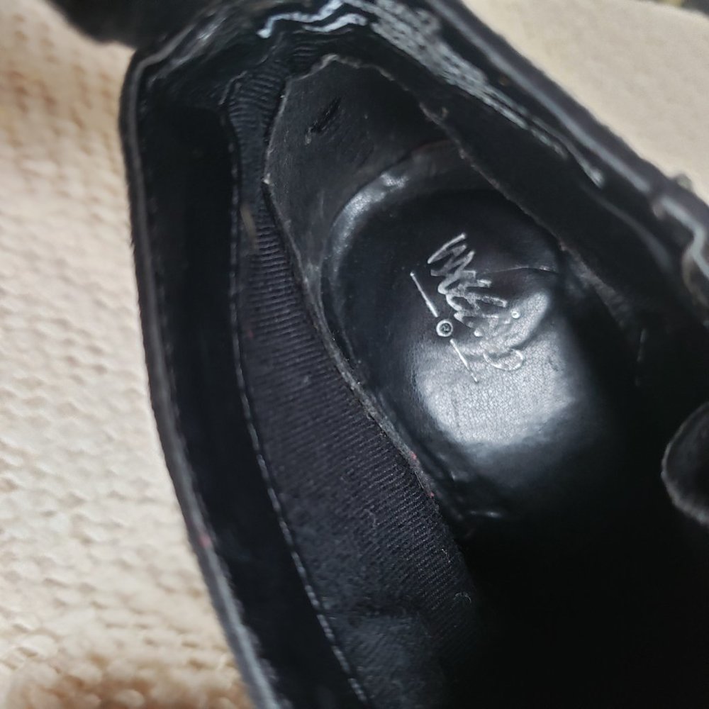 Mossimo Black Faux Suede Boots 7.5 - Picture 6 of 7